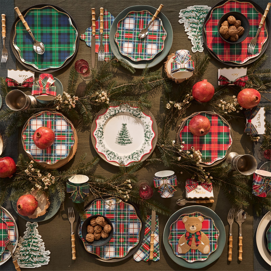 Meri Meri Toile De Jouy Christmas Napkins, photo 2 of 2