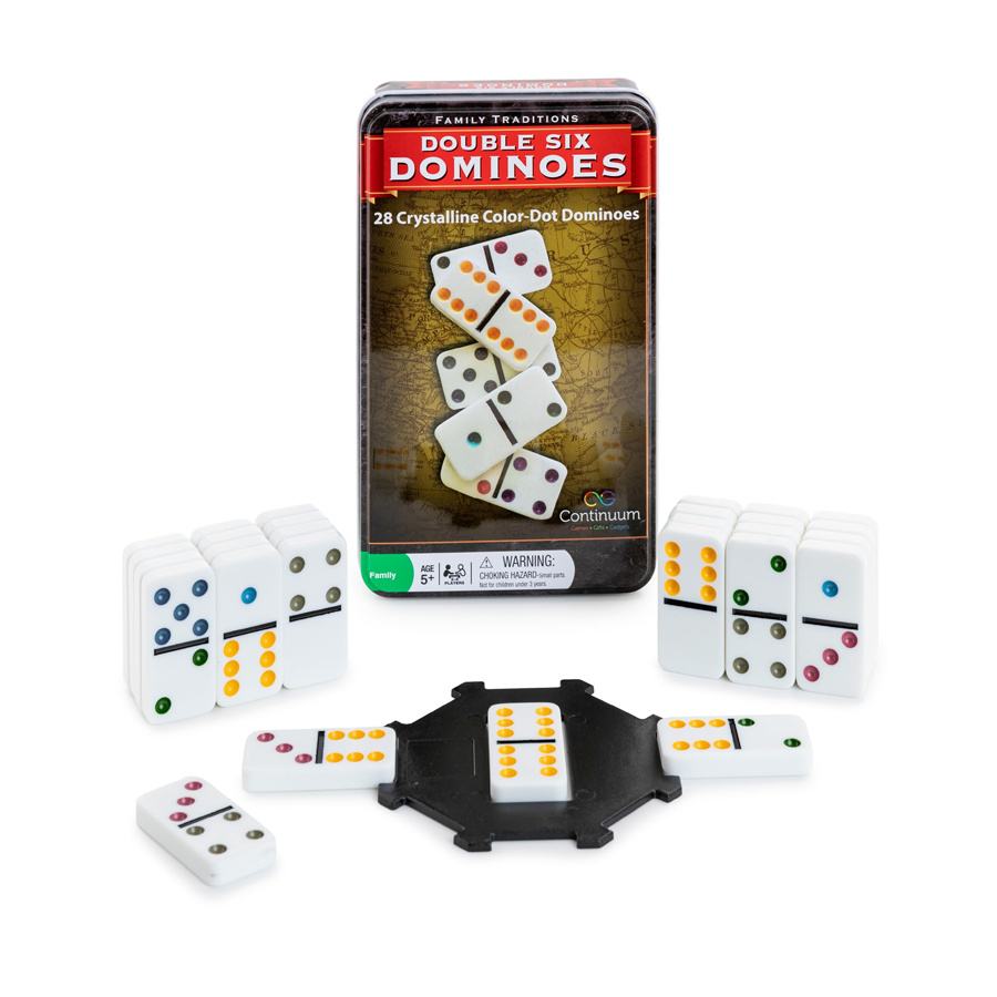 Family Traditions Double 6 Dominoes