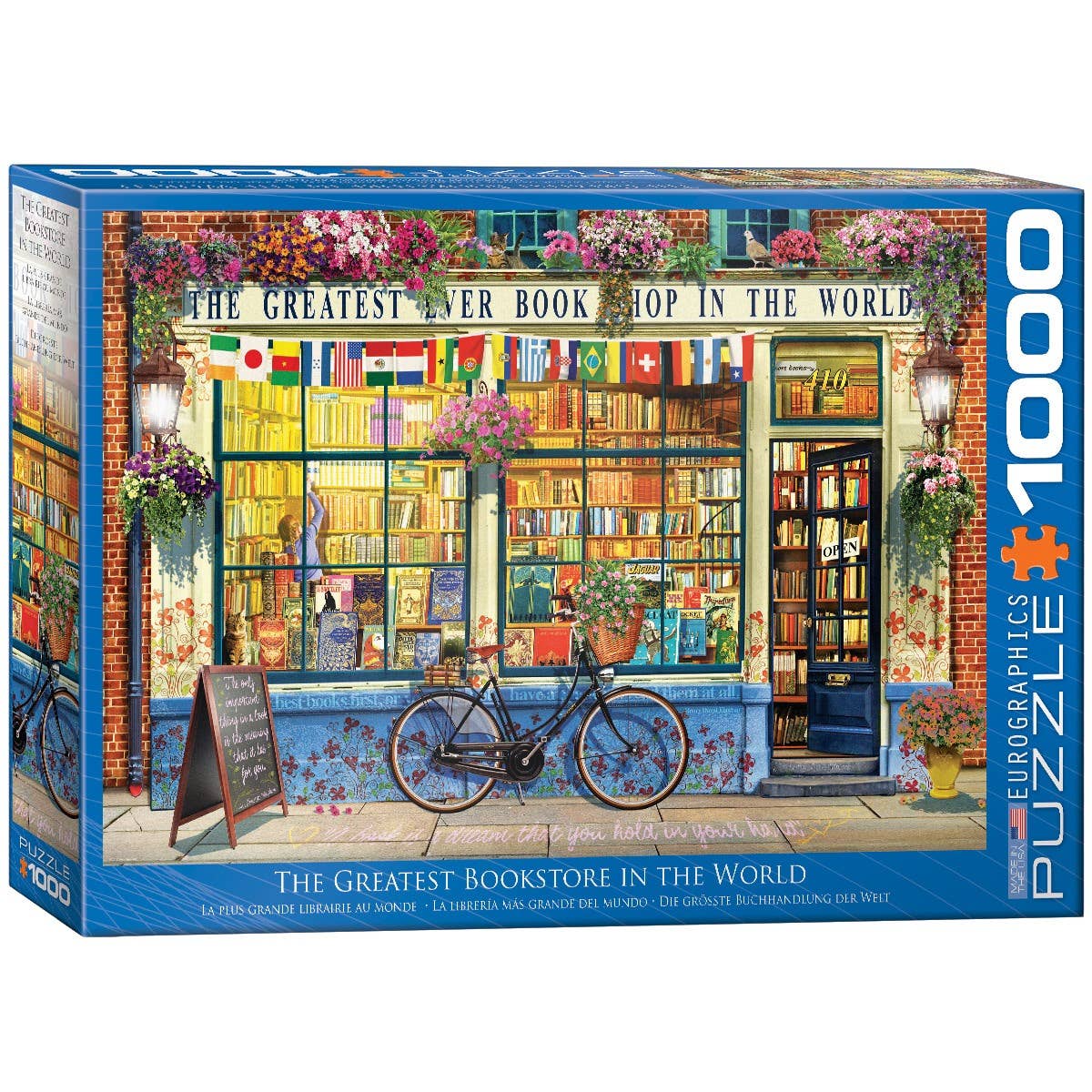The Greatest Ever Book Shop 1000pc Puzzle, photo 1 of 3