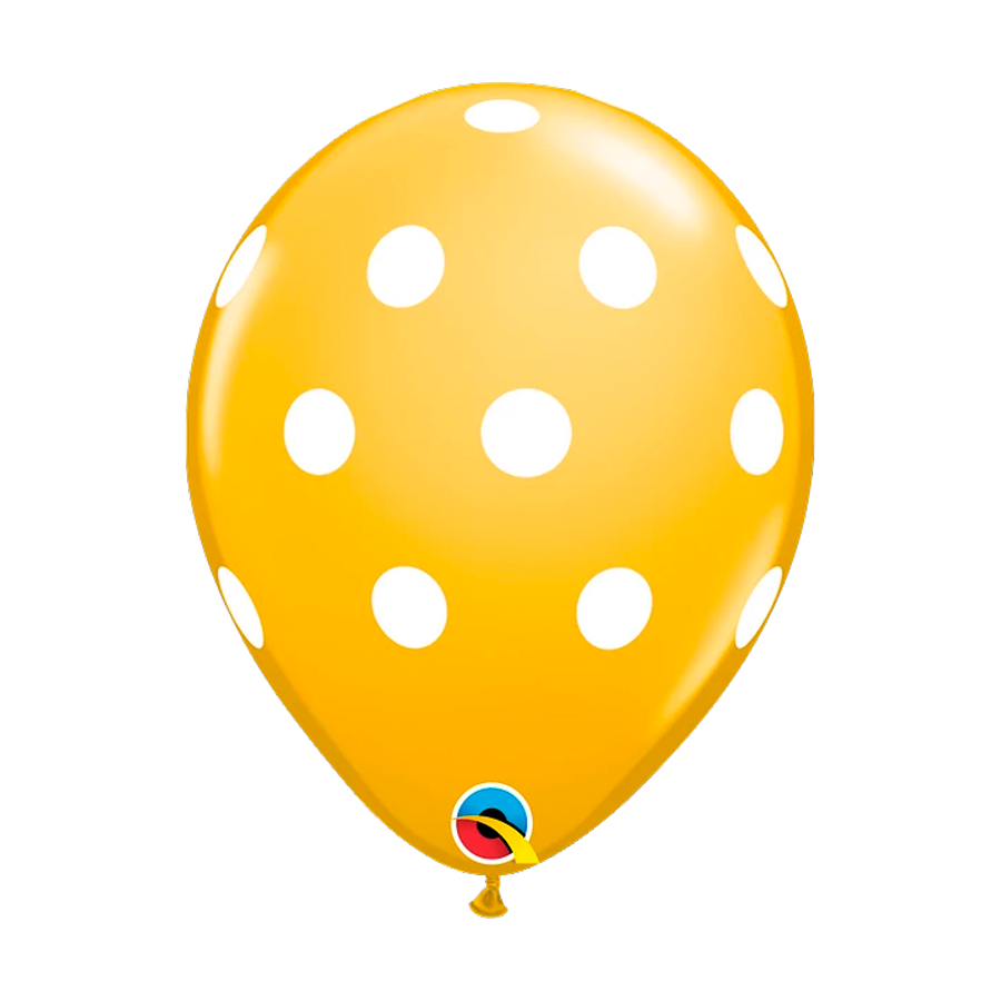 11in Polka Dot Latex Balloons, photo 2 of 6
