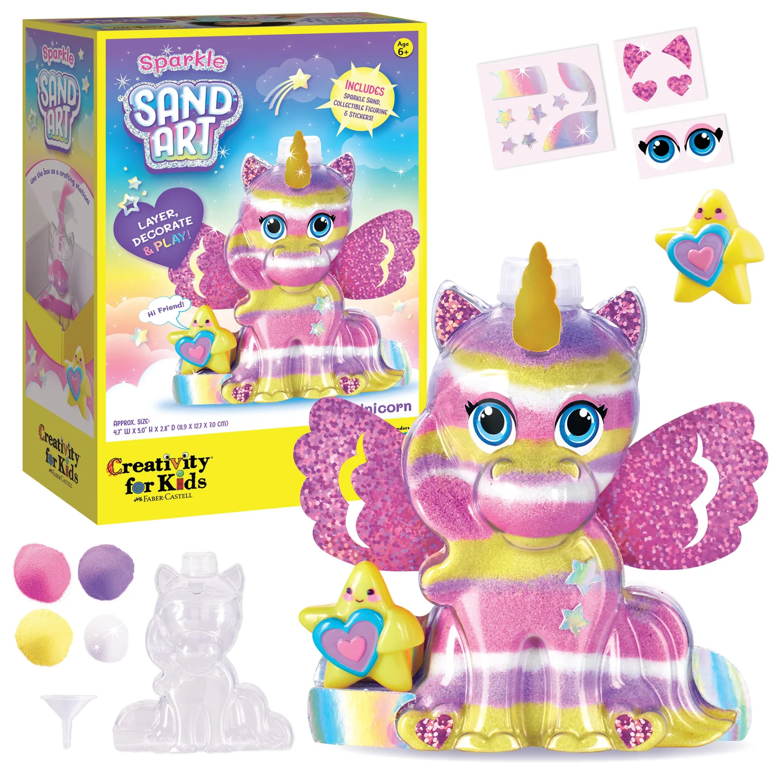 Sparkle Sand Art Unicorn, photo 2 of 4