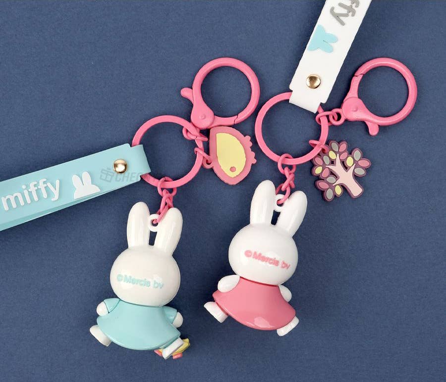 Miffy Figure Keyring & Charm – Pastel & Fruits Random: Pastel, photo 6 of 8