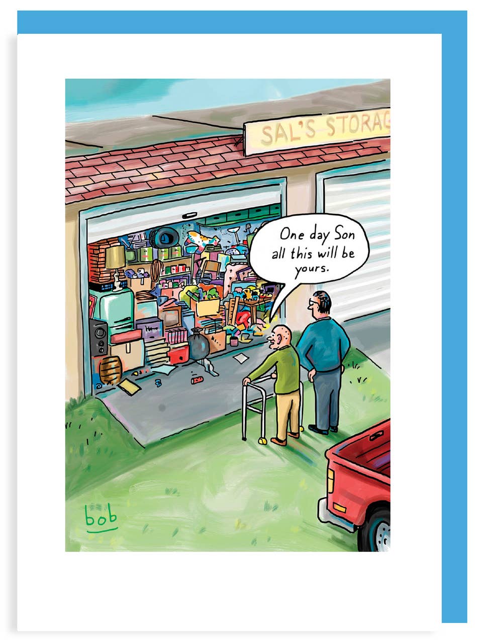 All This Will Be Yours - Cartoon Greeting Card