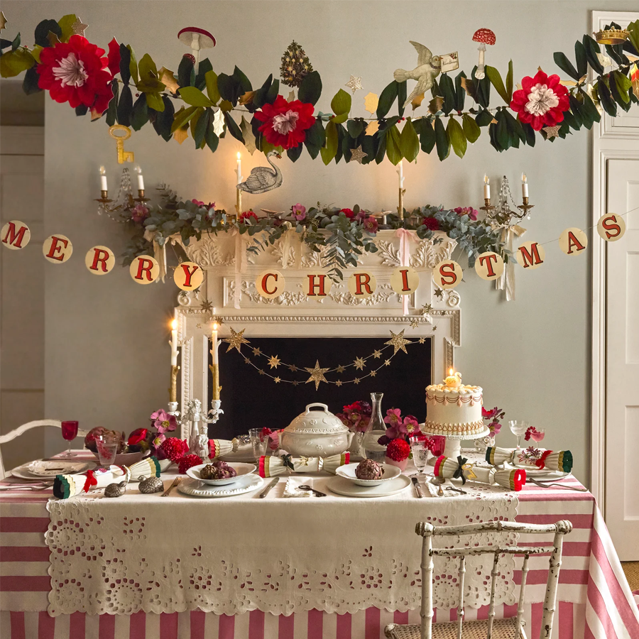 Meri Meri x John Derian Christmas Garland, photo 2 of 3