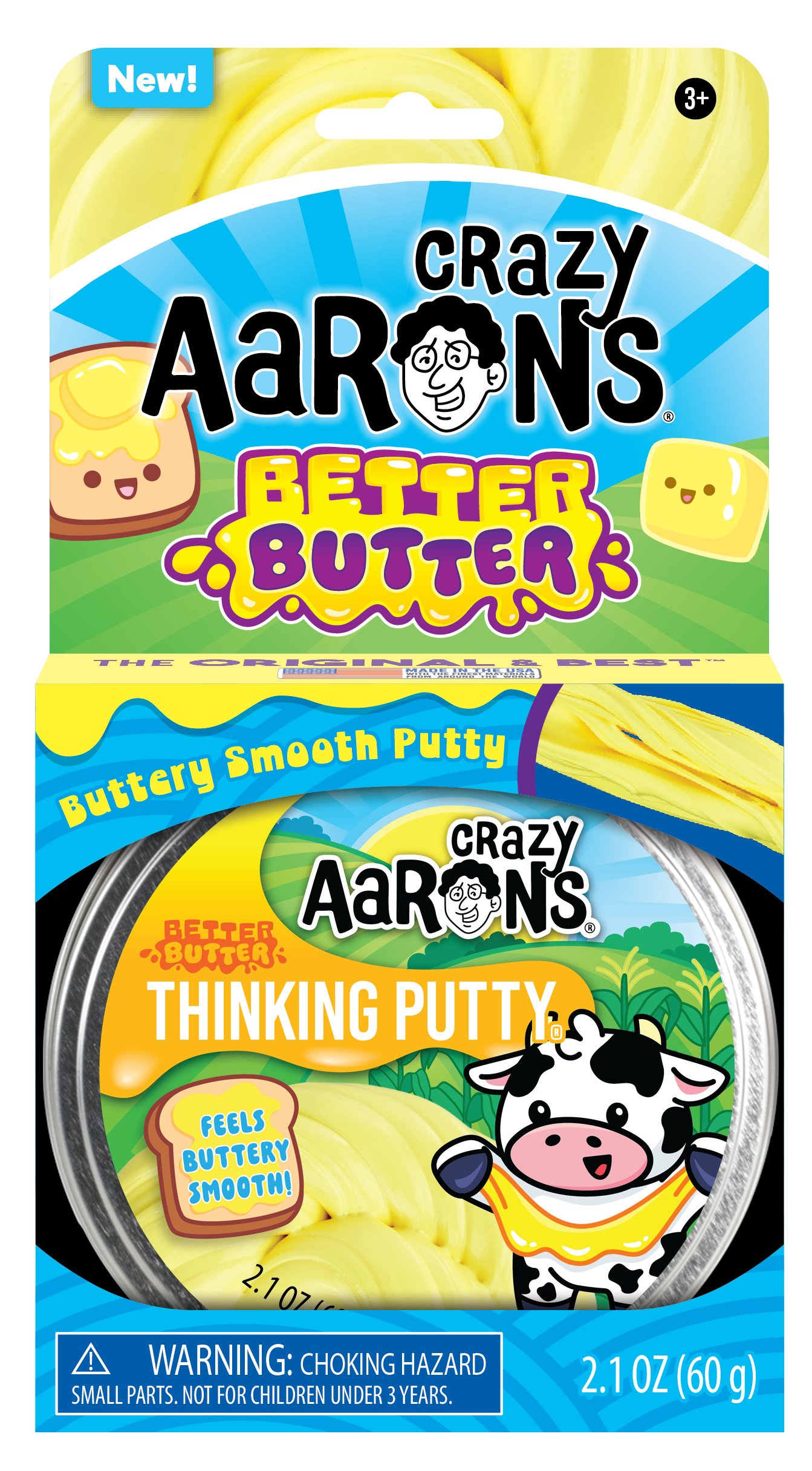 Better Butter - Full Size 4" Thinking Putty Tin, photo 1 of 4