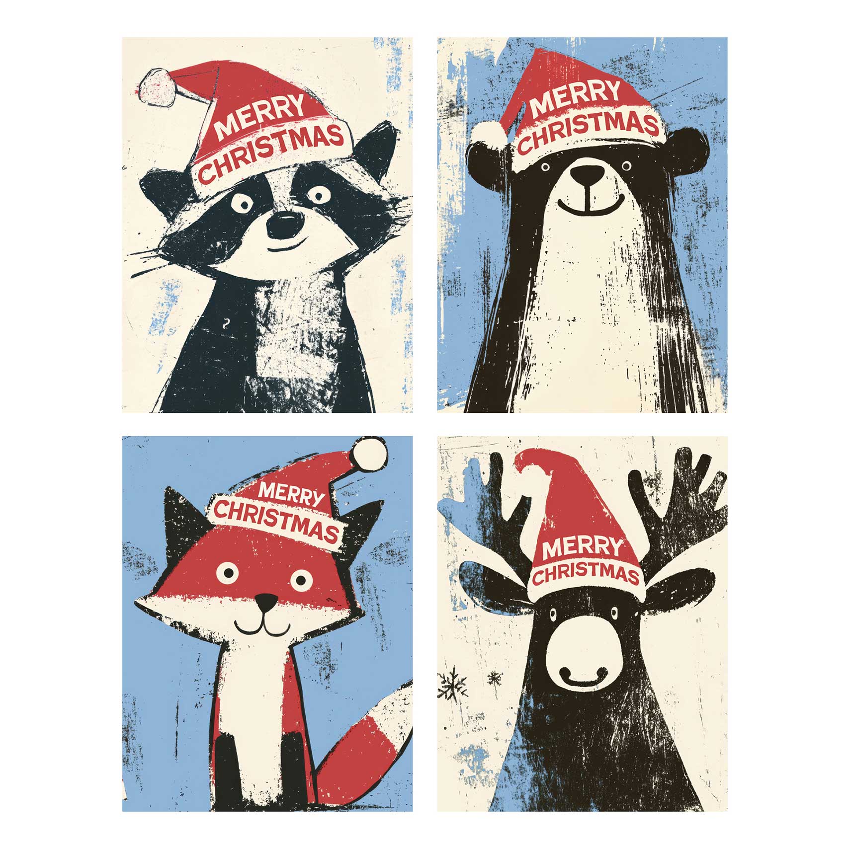 Wild Friends Christmas Cards Box Set, photo 3 of 7