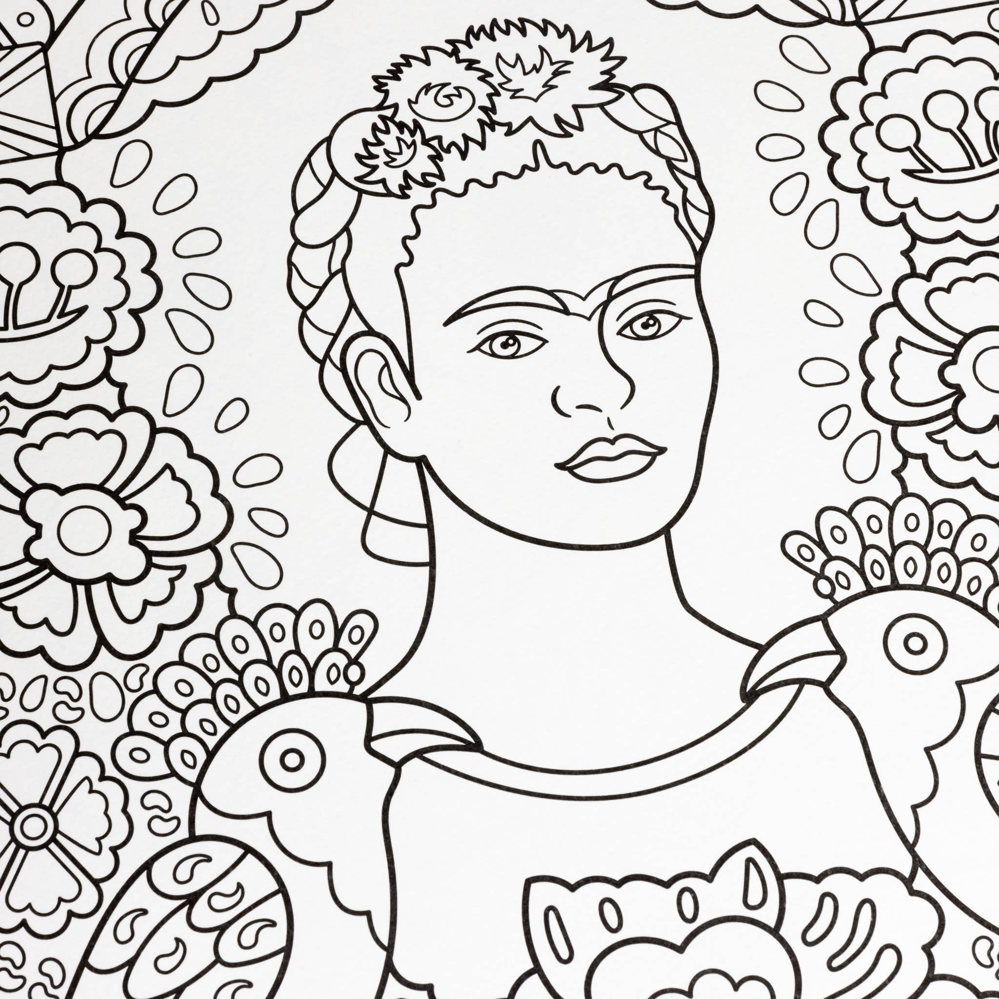 Coloring Book - Frida Kahlo, photo 4 of 8