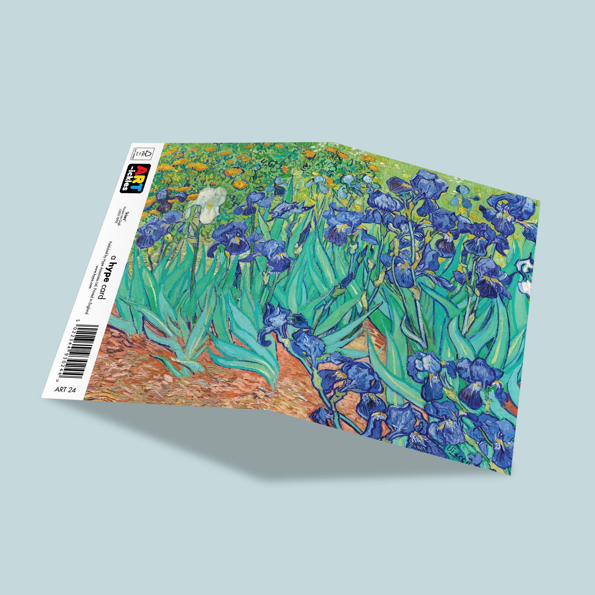 Art Greeting Card | Van Gogh | Irises, photo 2 of 2