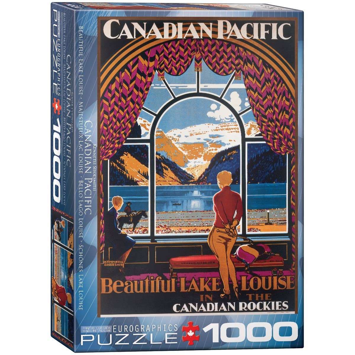 Beautiful Lake Louise 1000pc Puzzle, photo 1 of 3