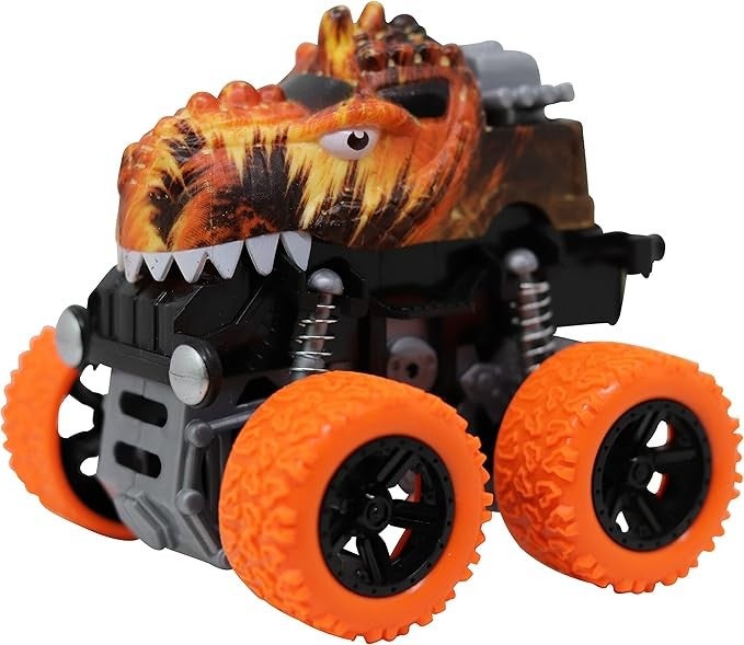 Dino Faur Mini Friction Powered Push n Go Shark & Trex