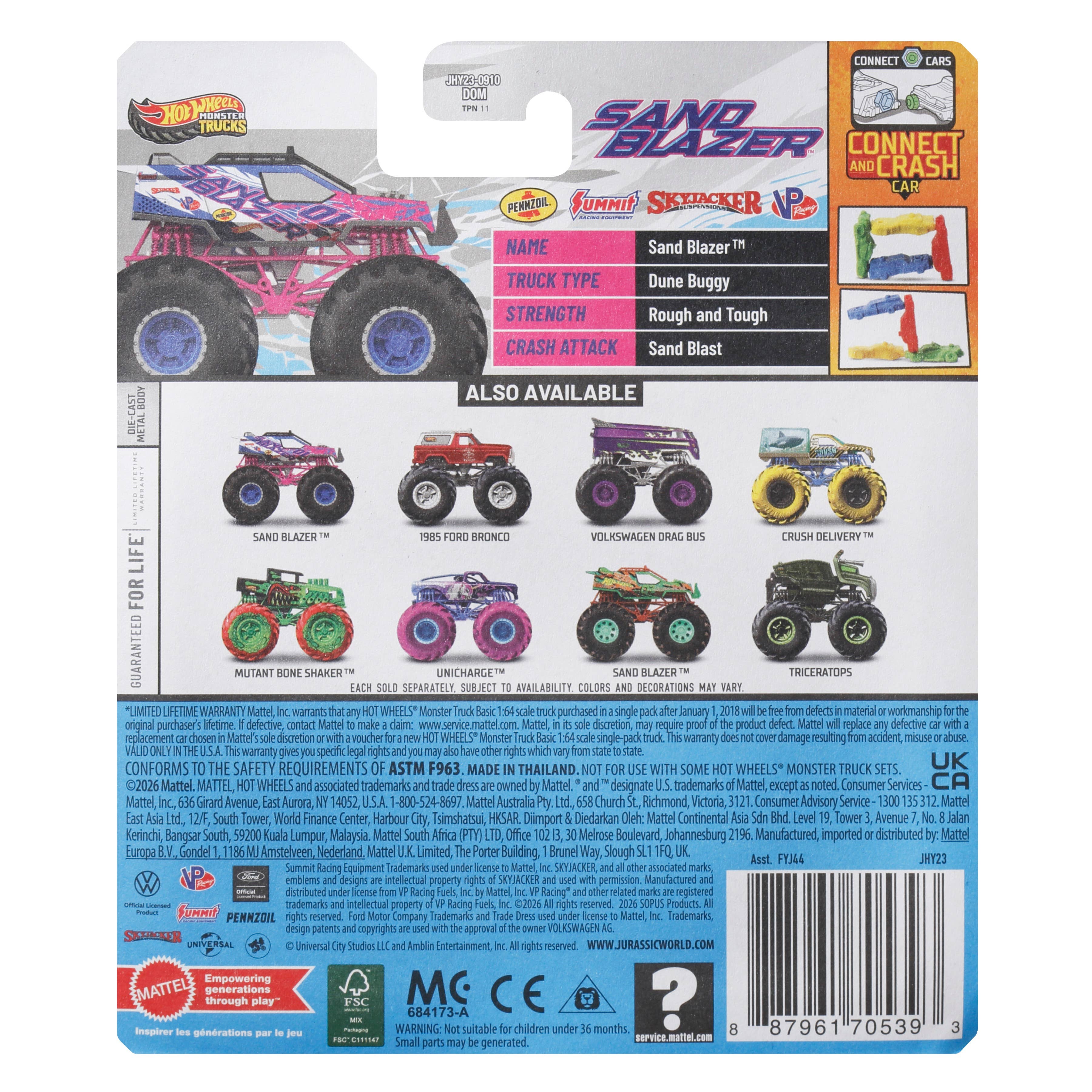 Hot Wheels Monster Trucks Assortment, photo 4 of 8