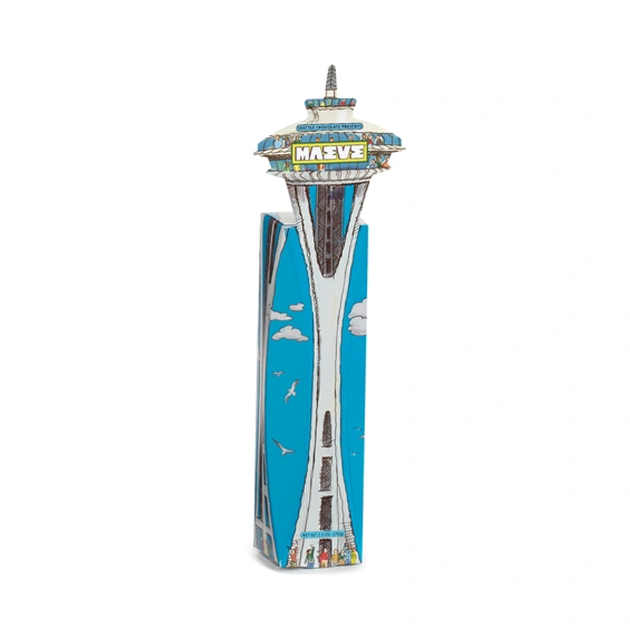 Maeve Seattle Chocolate Co. Space Needle Gift Box
