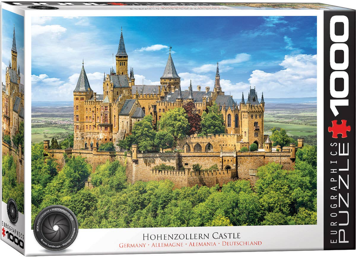 Hohenzollern Castle, Germany 1000pc Puzzle, photo 1 of 3