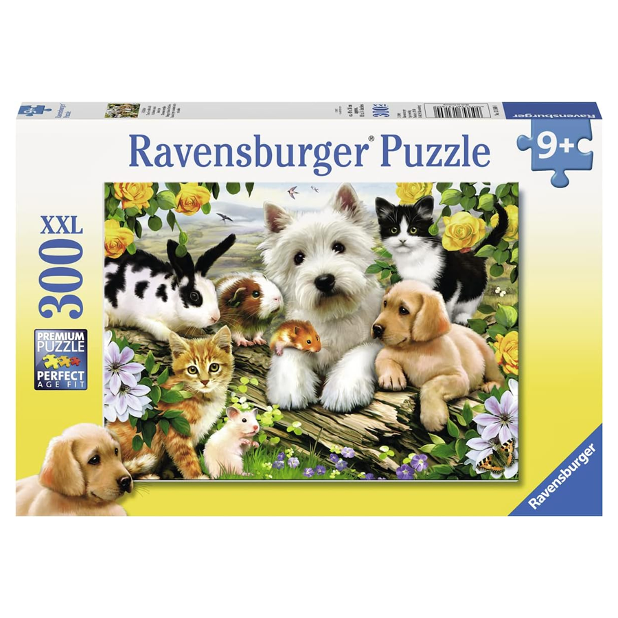 Ravensburger Happy Animal Buddies 300 XXL Piece Puzzle