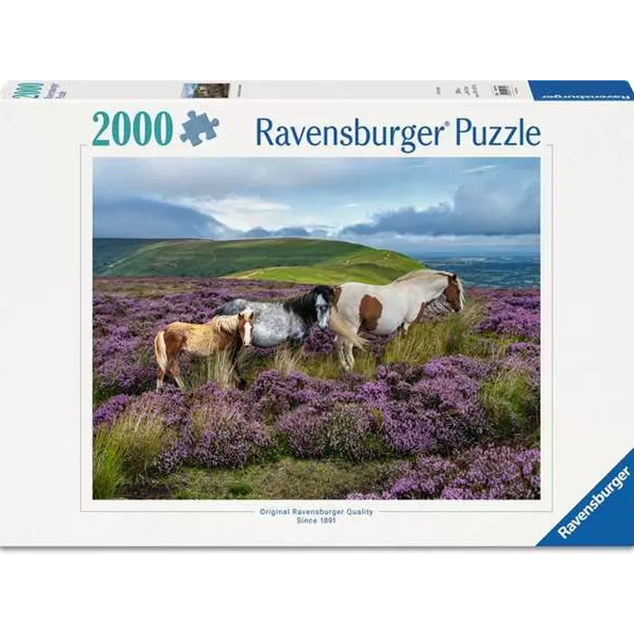 Ravensburger Wild Horses in the Heather 2000pc Puzzle
