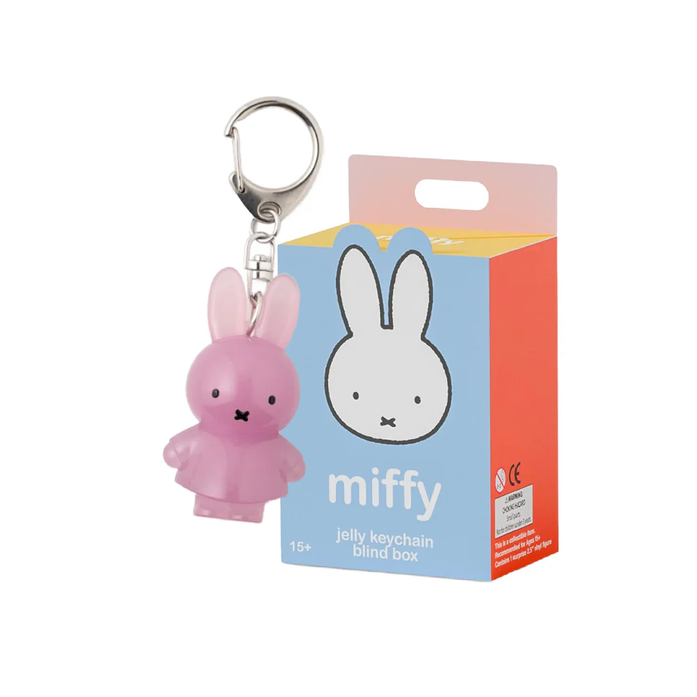 Smoko Miffy Goes Pastel Jelly Keychain, photo 1 of 2