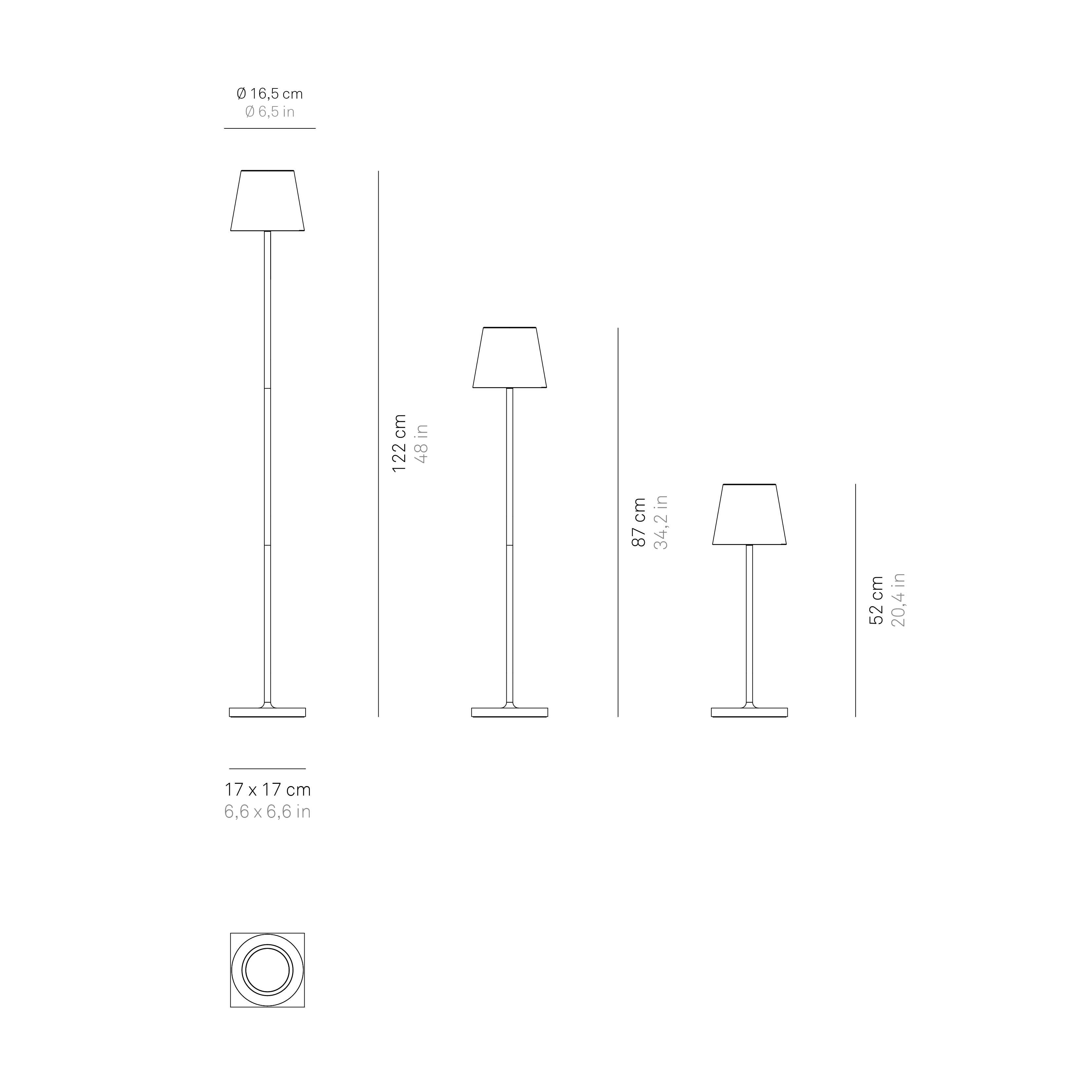 Poldina Pro L Floor Lamp: Black, photo 7 of 8