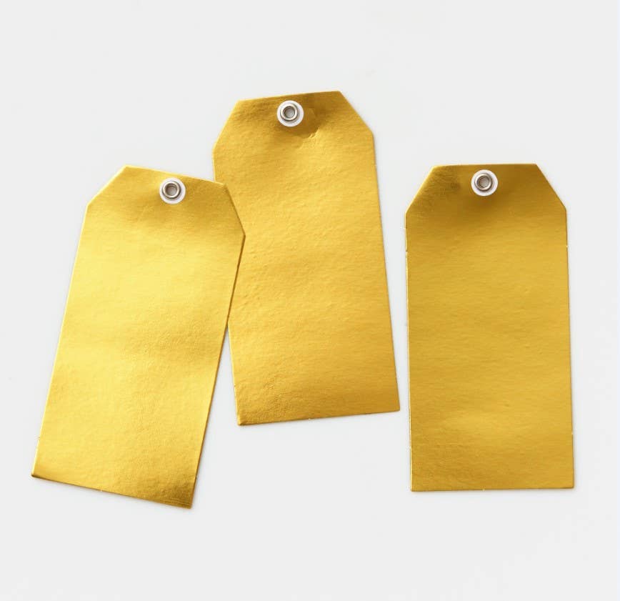 Gold Gift Tags