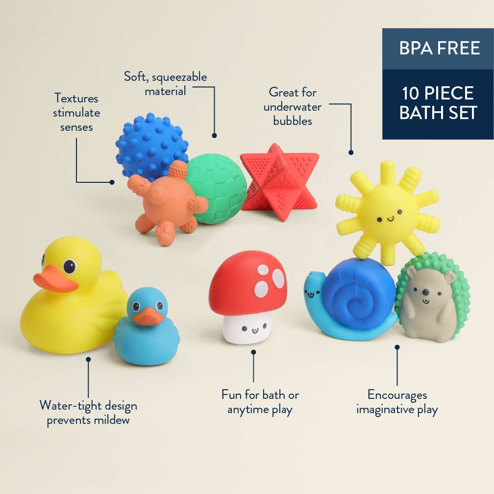 Itzy Splash Gift Set™ Soft Bath + Water Toys, photo 4 of 8