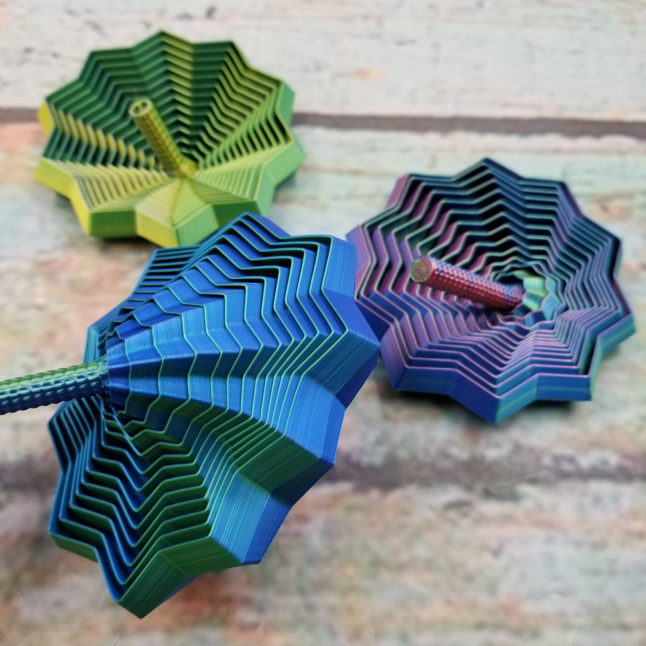 Fold Fractal Fidget 3D Geometry Decompression Fidget Toy, photo 2 of 8