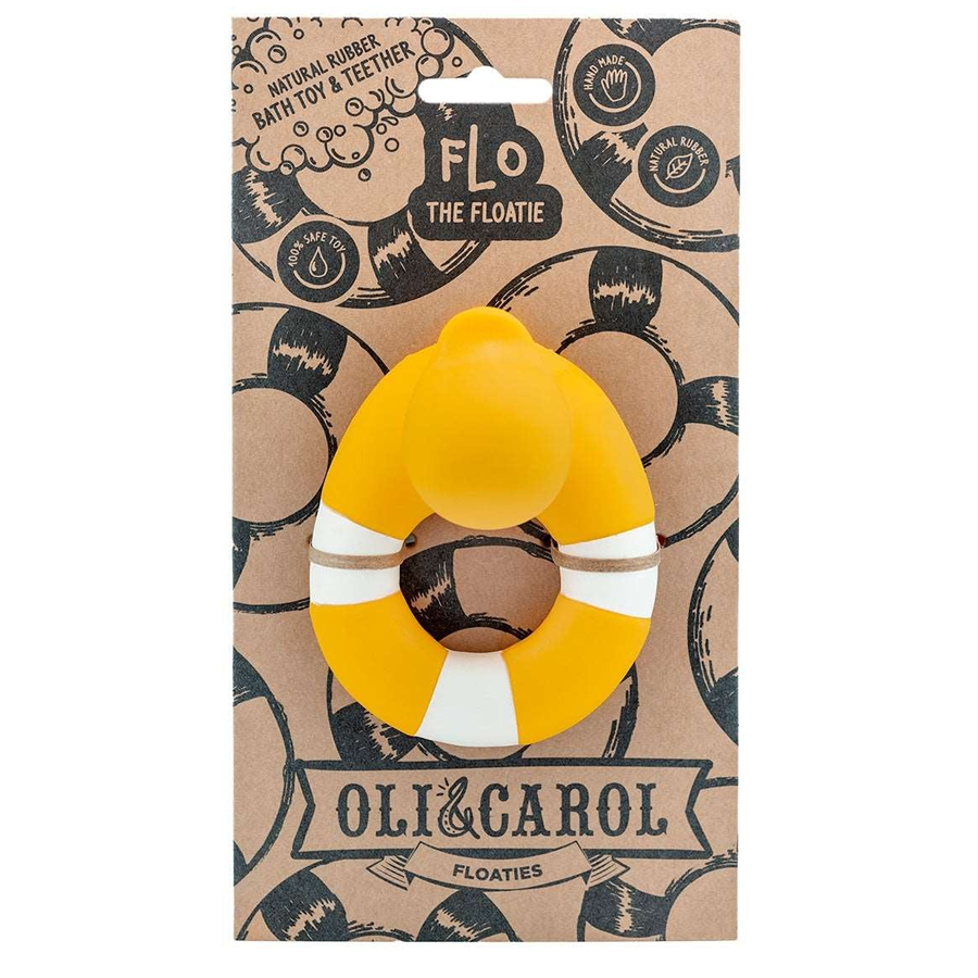 Oli&Carol Bath Toy & Baby Teether - Flo the Floatie, photo 1 of 2