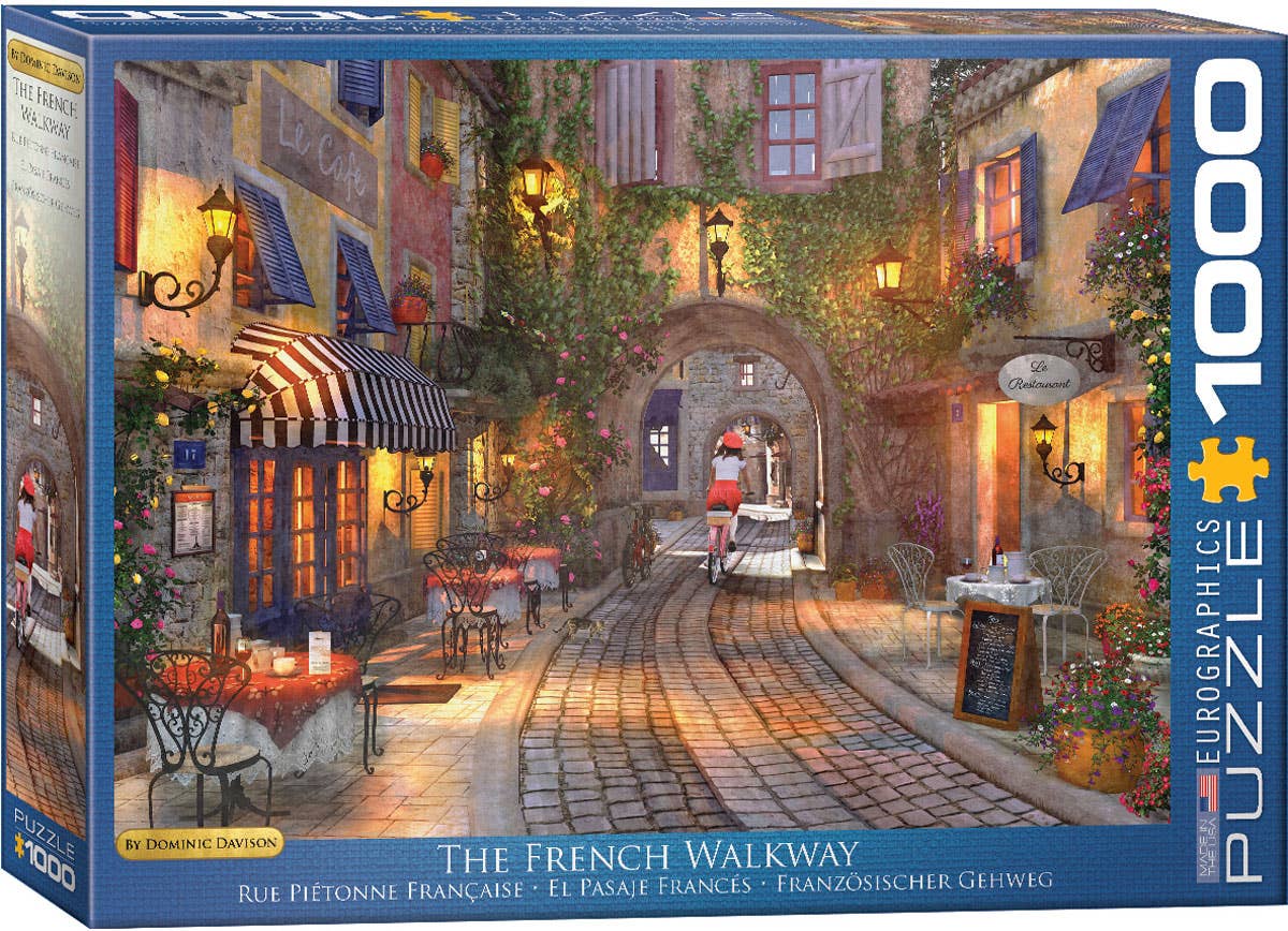 The French Walkway 1000pc Puzzle, photo 1 of 3