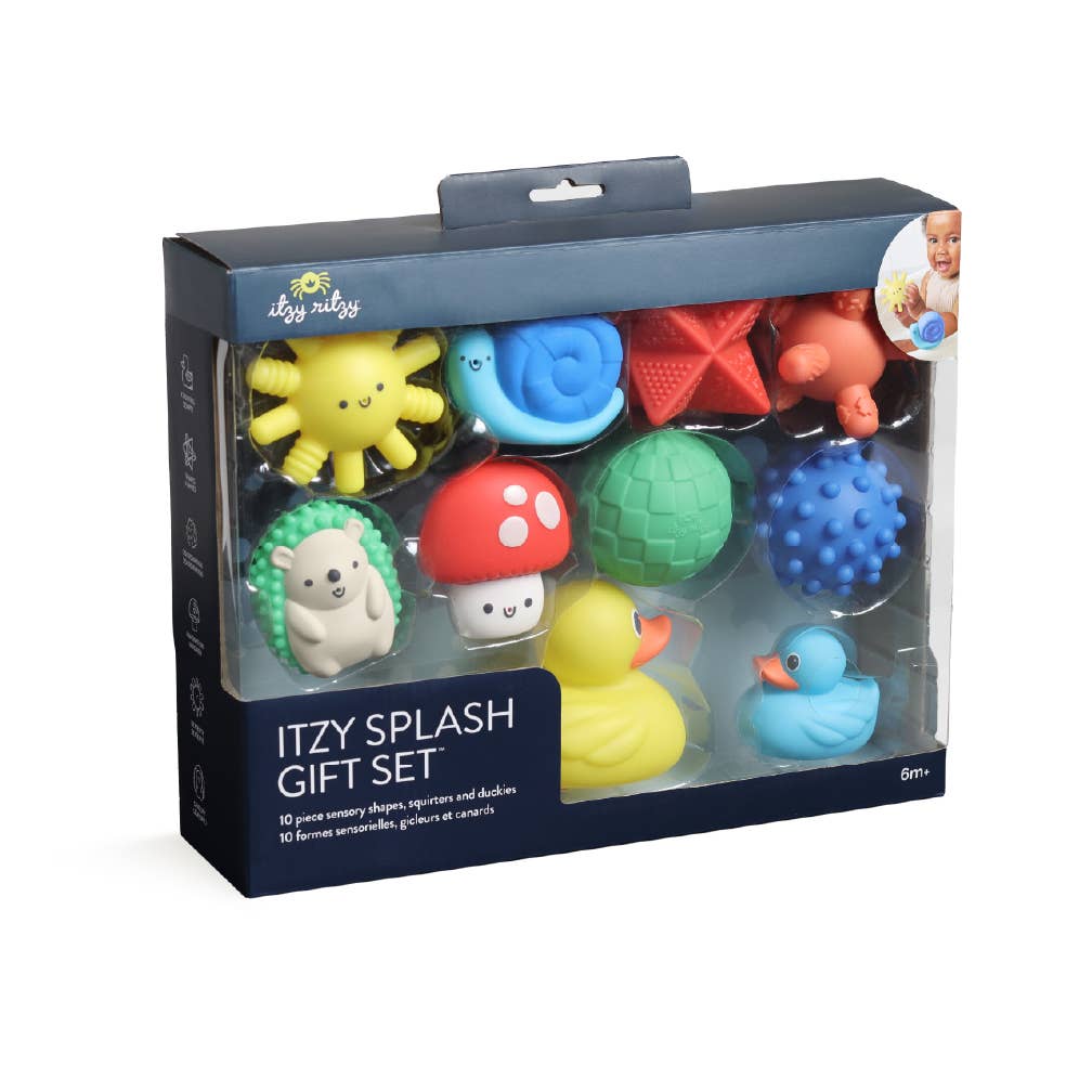 Itzy Splash Gift Set™ Soft Bath + Water Toys, photo 2 of 8