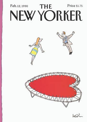 VALENTINE TRAMPOLINE - 5 x 7 VALENTINE'S DAY
