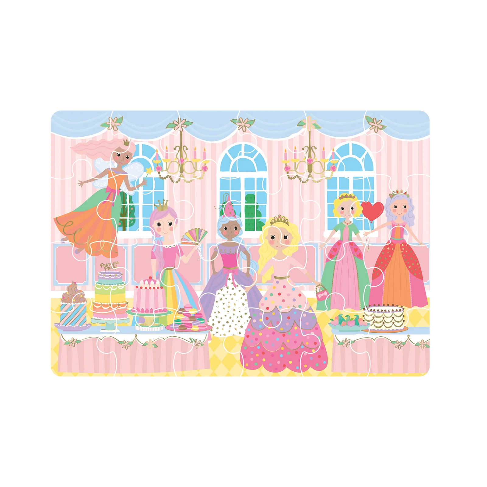 Floss & Rock 24pc Mini Puzzle Princess, photo 3 of 3