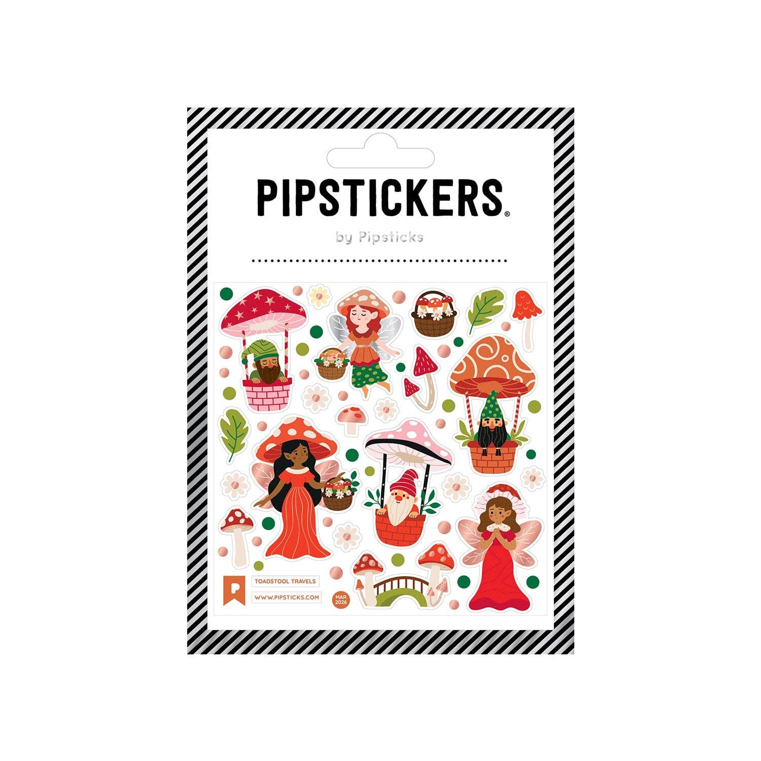 Pipstickers Toadstool Travels, photo 1 of 3