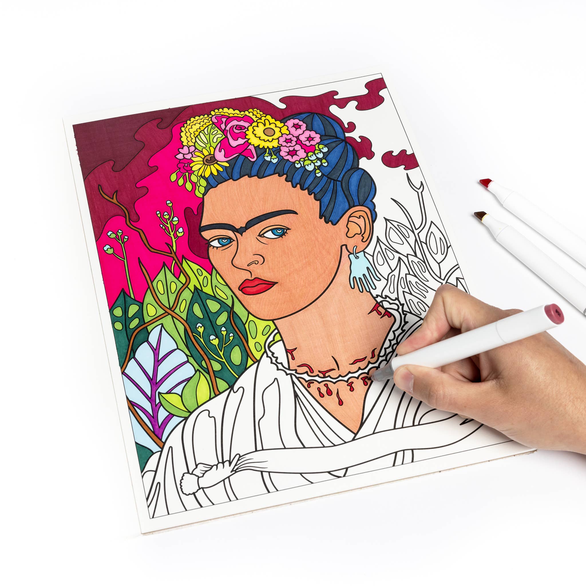 Coloring Book - Frida Kahlo, photo 6 of 8