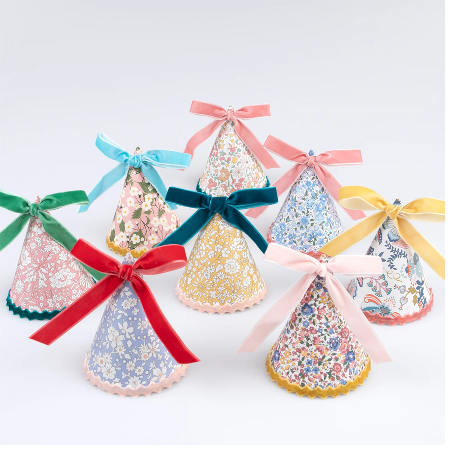 Meri Meri x Liberty Party Hats