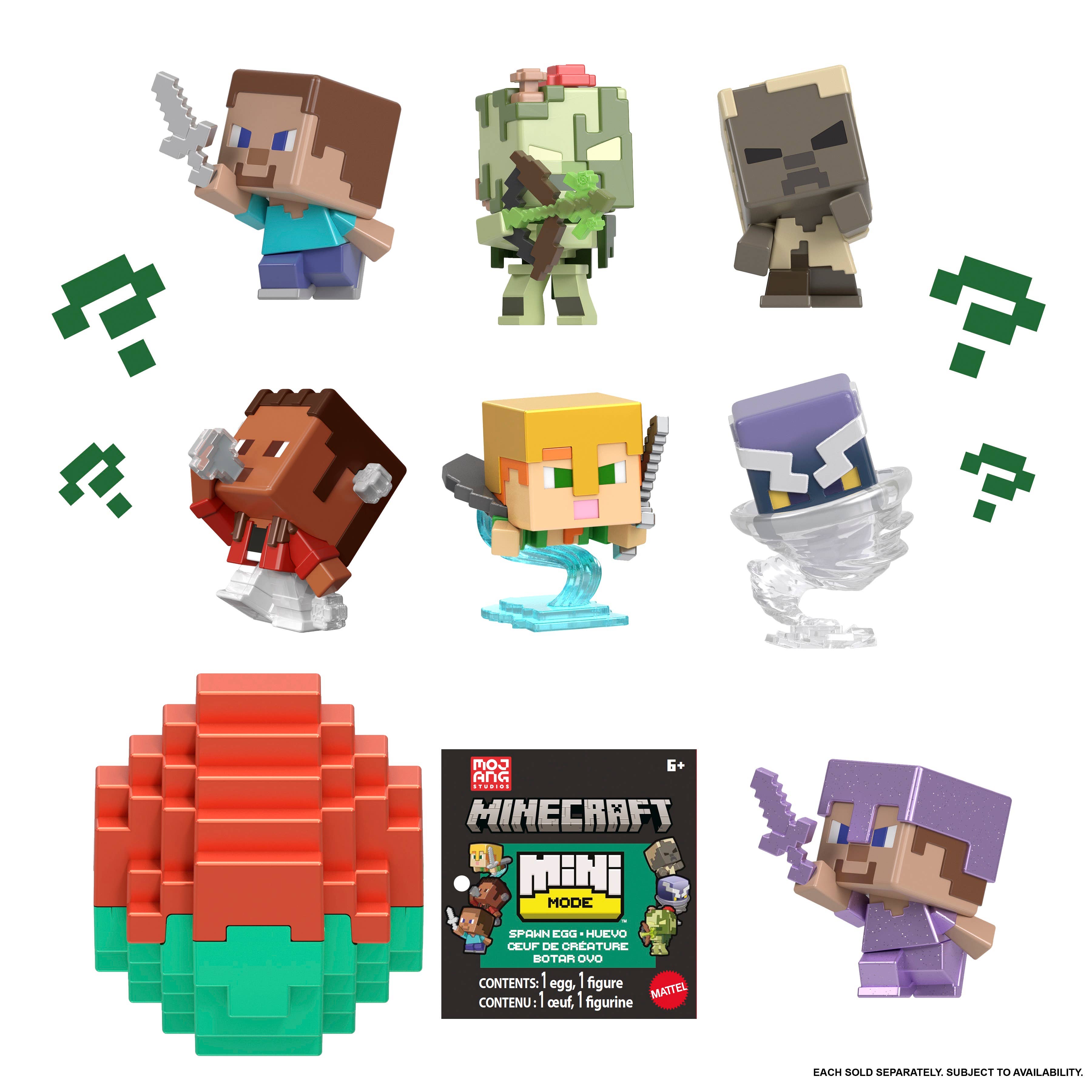 Minecraft Mini Mode Spawn Egg Assortment, photo 8 of 8