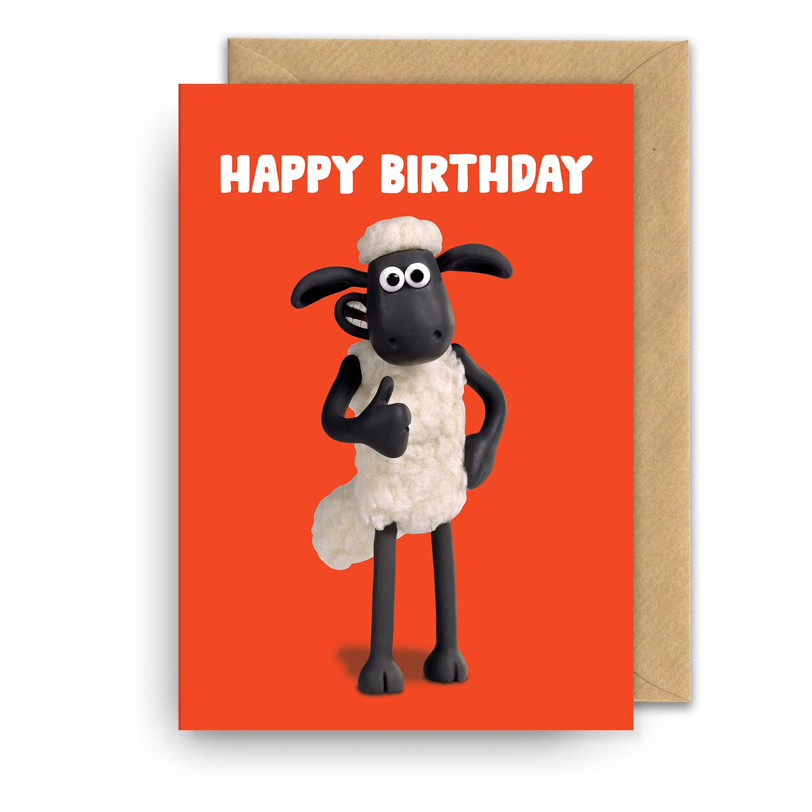 Birthday Card | Shaun the Sheep | Birthday Thumbs Up, photo 1 of 2