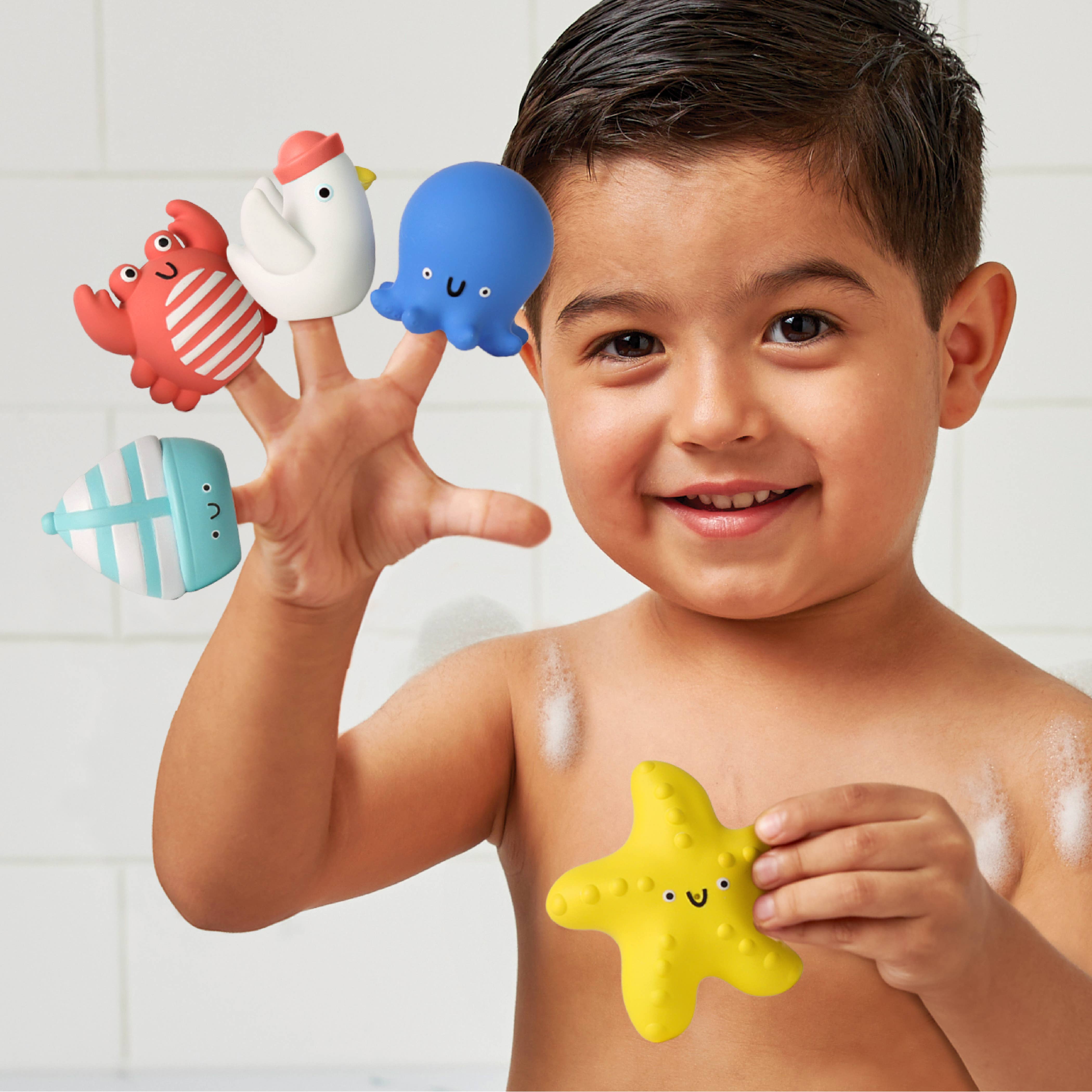 Nautical Itzy Bitzy Puppets™ - Bath + Storytelling Toys, photo 1 of 8