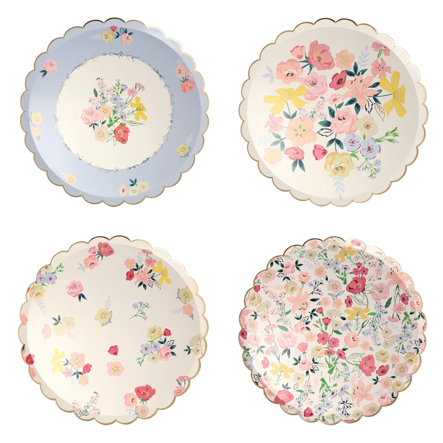 Meri Meri English Garden Dinner Plates - Set of 8