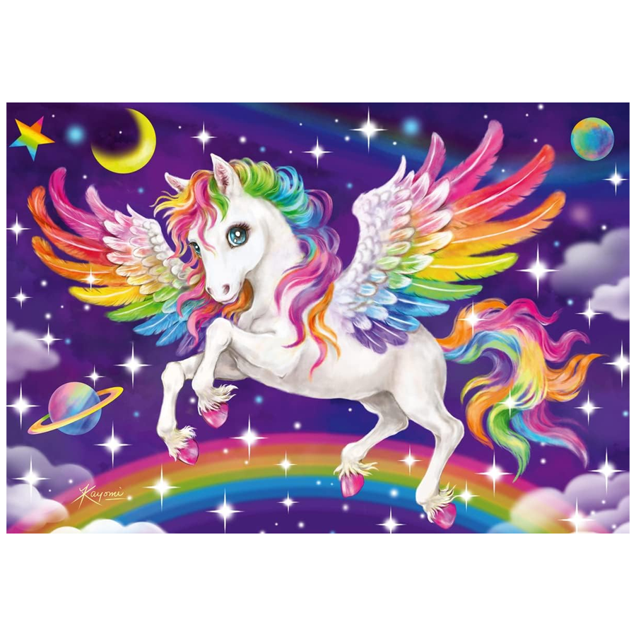 Ravensburger Unicorn & Pegasus 2x24 Piece Puzzle, photo 2 of 3