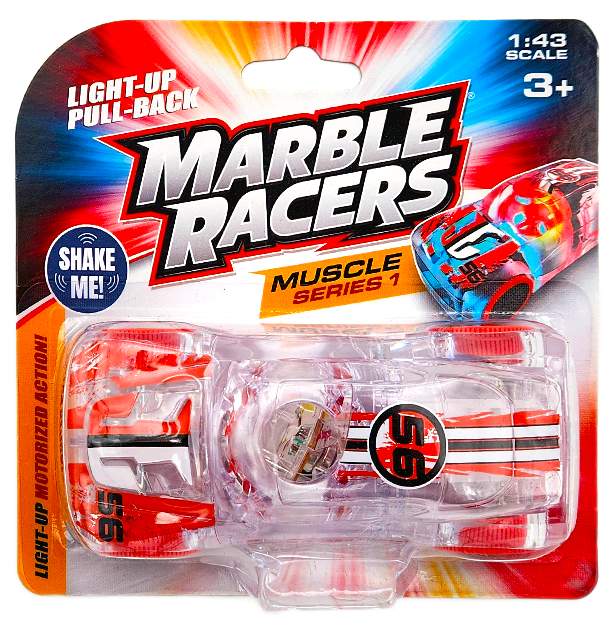 Marble Racers Muscle Car 16 Piece PDQ, photo 3 of 8