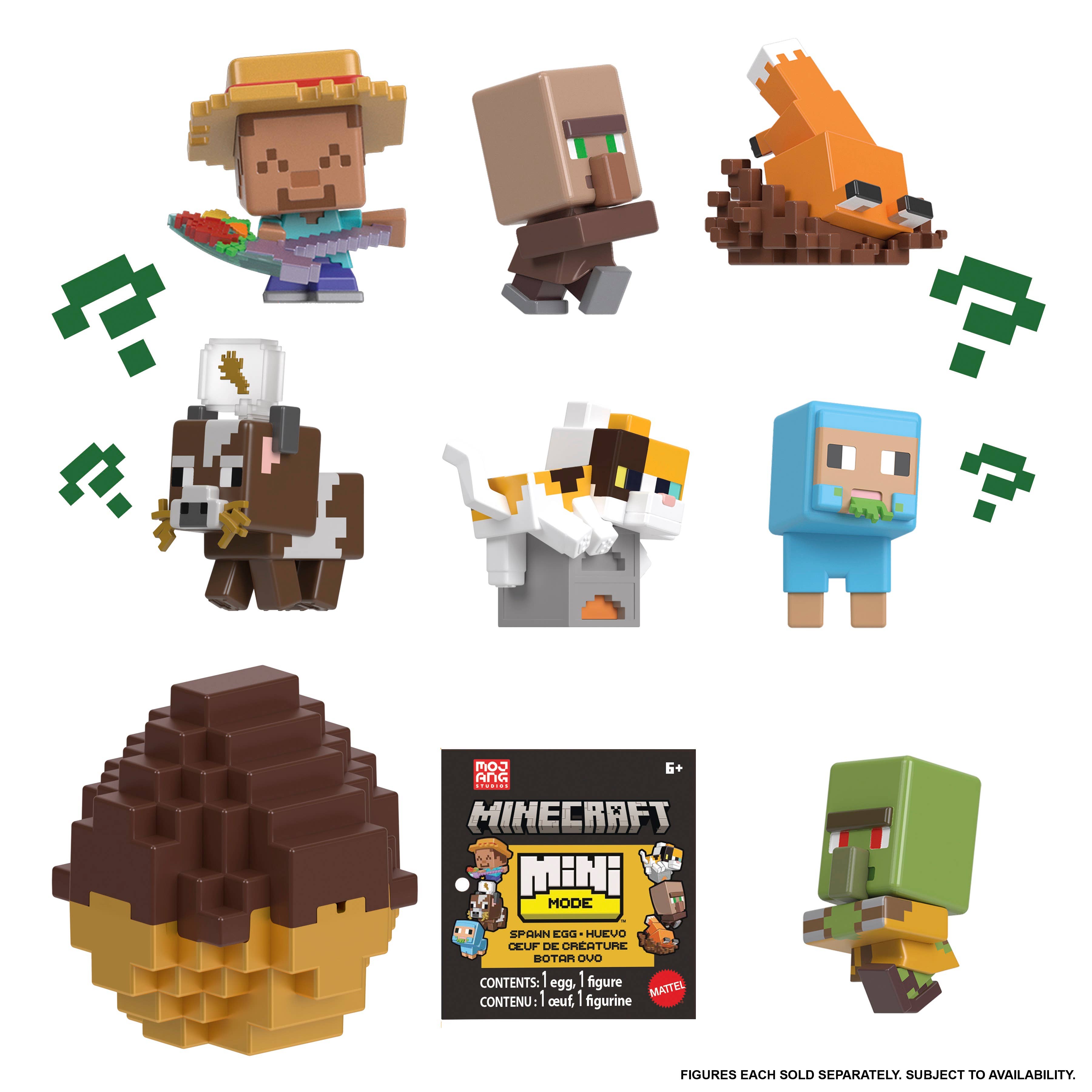 Minecraft Mini Mode Spawn Egg Assortment, photo 6 of 8