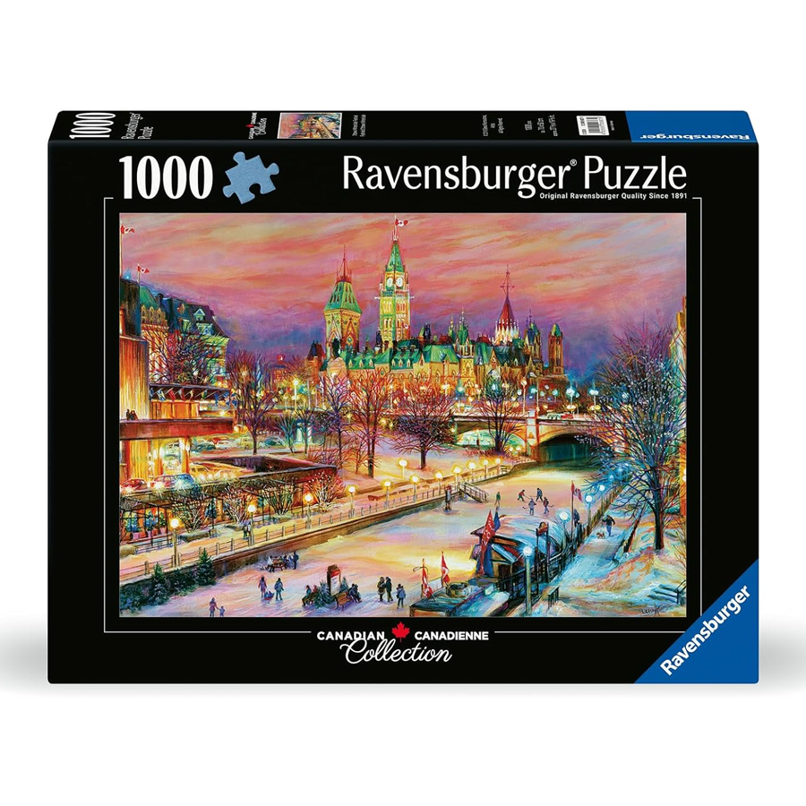 Ravensburger Ottawa Winterlude Festival 1000 Piece Puzzle