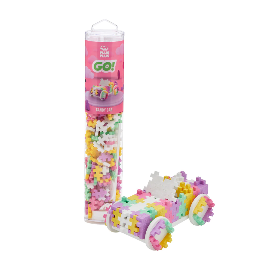 Plus-Plus tube Candy Car 200pc