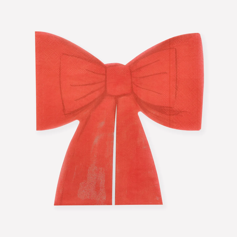 Meri Meri Red Bow Napkins