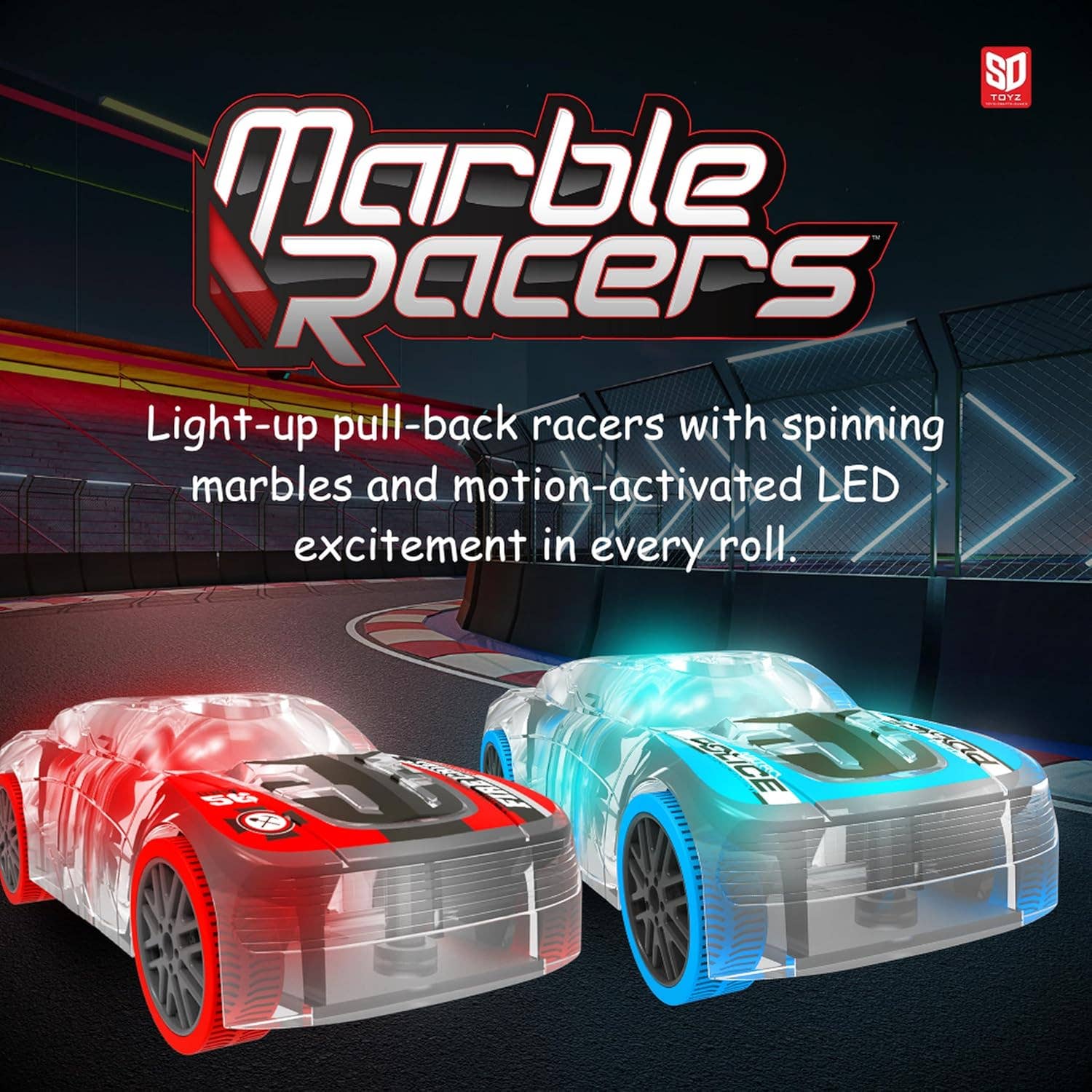 Marble Racers Muscle Car 16 Piece PDQ, photo 8 of 8