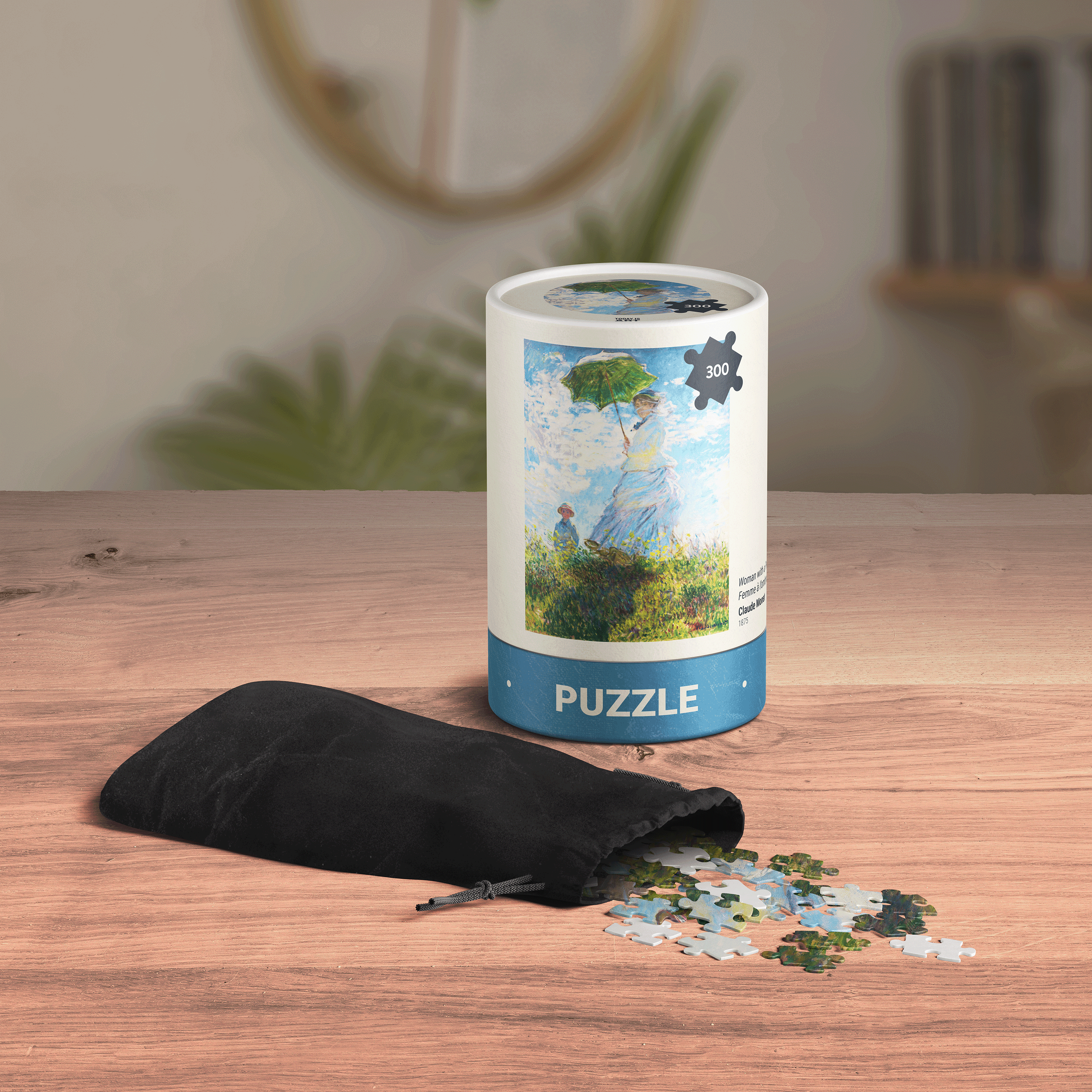 Woman with Parasol - Claude Monet - 300 Piece Puzzle, photo 3 of 5