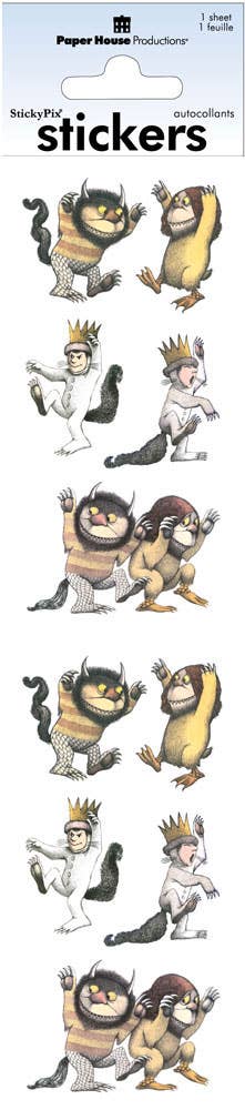 Where the Wild Things Are 2" stickers, photo 2 of 2