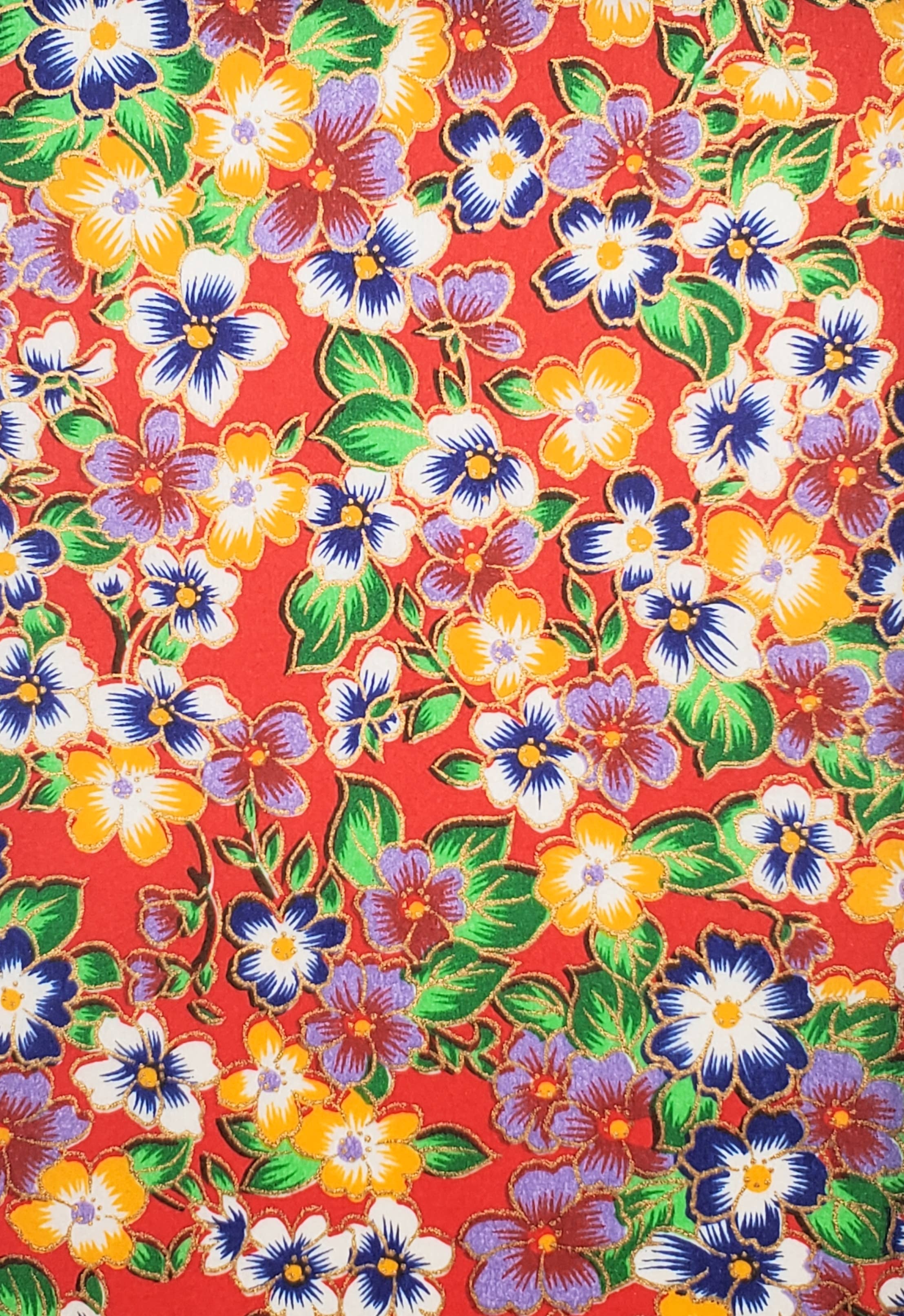 Yuzenshi: Colorful Flowers