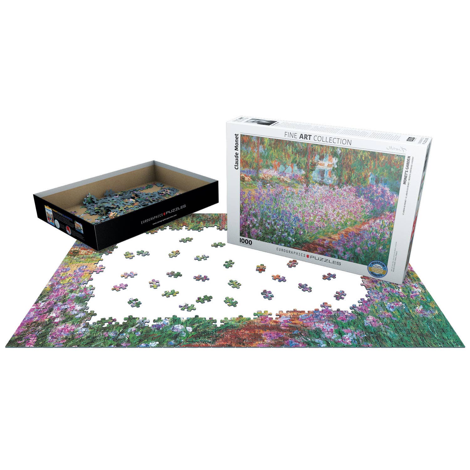 Monet's Garden 1000pc Puzzle, photo 3 of 3