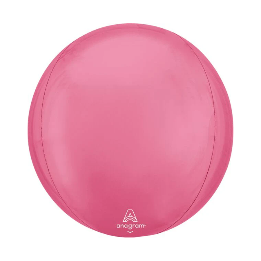 16in Vibrant Pink Orbz Balloon
