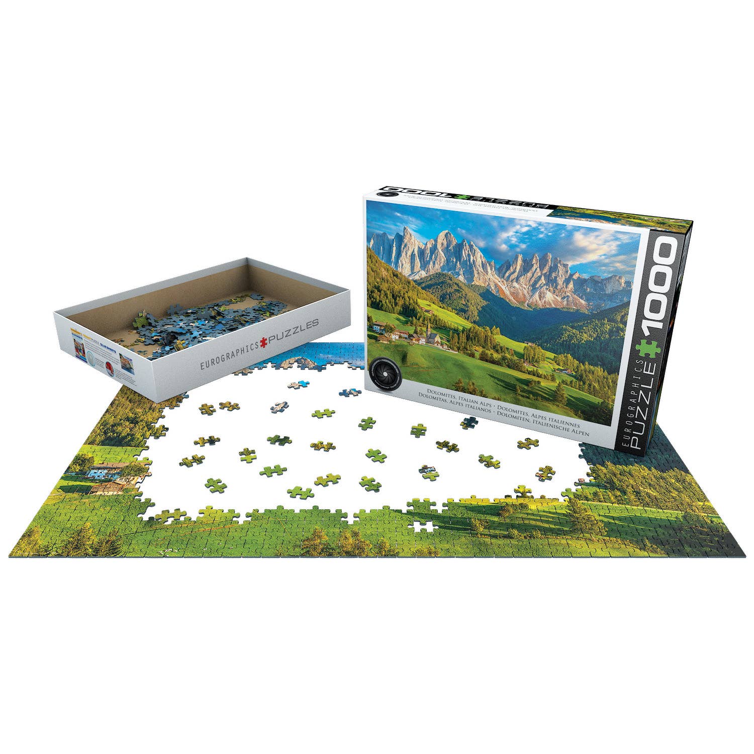 Dolomites, Italian Alps 1000pc Puzzle, photo 3 of 3