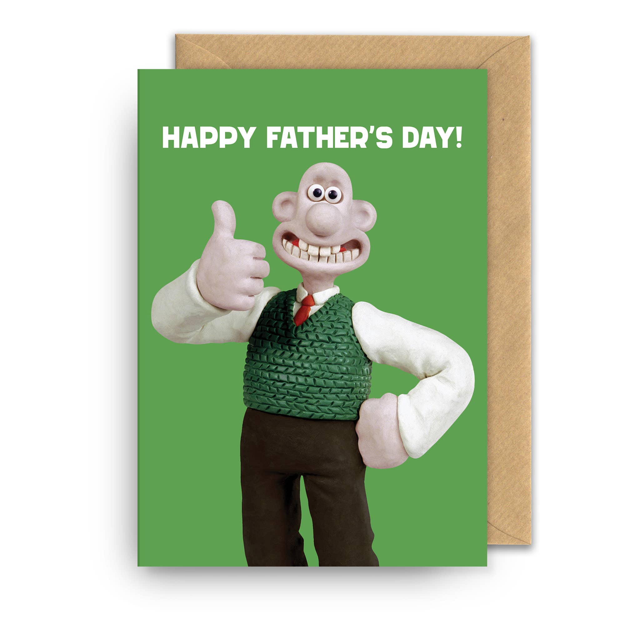 Father's Day Card | Wallace and Gromit | Thumbs Up, photo 1 of 2